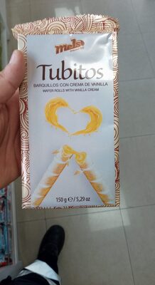 Foto de Tubitos con crema de vainilla