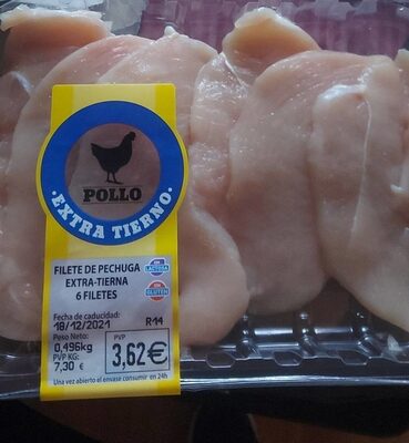 Foto de Pechuga de pollo extra tierna