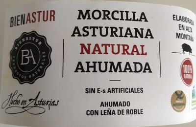 Foto de Morcilla Asturiana Natural Ahumada