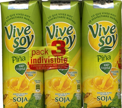Foto de Bebida de zumo de piña & soja