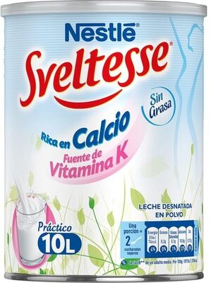 Foto de Leche desnatada polvo rica calcio