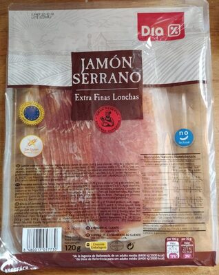 Foto de Jamón serrano extra finas lonchas