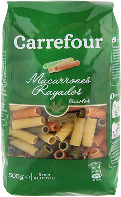 Foto de Macarrones tricolor