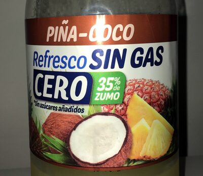 Foto de Refresco sin gas piña coco cero