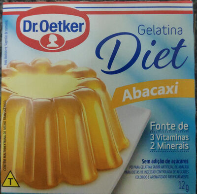 Foto de Gelatina Diet Abacaxi