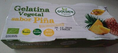 Foto de Gelatina vegetal sabor piña