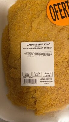 Foto de Pechuga rebozada crujiente
