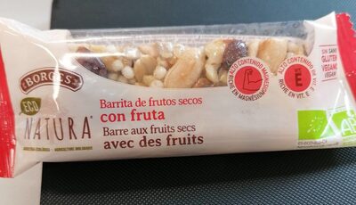 Foto de Barrita frutos secos con fruta Eco Natura