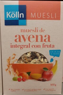 Foto de Muesli de avena integral con fruta