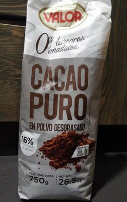 Foto de Cacao puro en polvo desgrasado