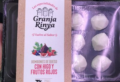 Foto de Bombones queso con higo y frutos rojos