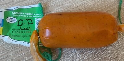 Foto de Chorizo cochino negro canario
