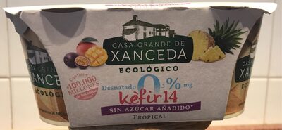 Foto de Kèfir 14 sin azúcar añadido tropical
