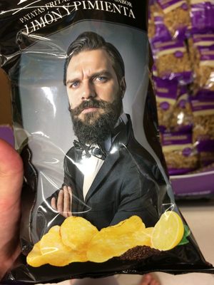 Foto de Patatas fritas al estilo murciano con sal de mar y sabor a limón y pimienta bolsa 130 g