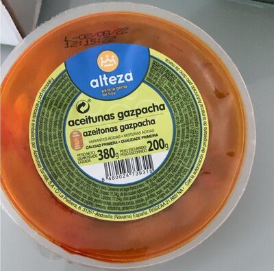 Foto de Aceitunas gazpacha