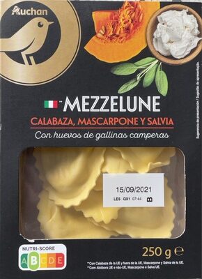 Foto de Mezzelune Calabaza, Mascarpone y Salvia