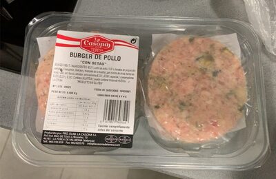 Foto de Burger de pollo con setas