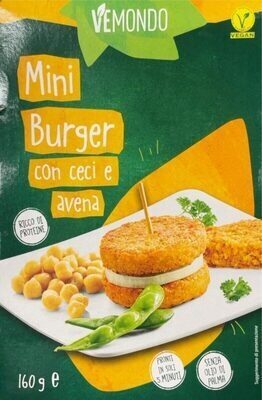 Foto de Mini Burger con ceci e avena