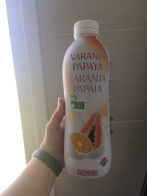 Foto de Yogur naranja papaya