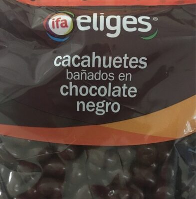 Foto de Cacahuetes bañados en chocolate negro