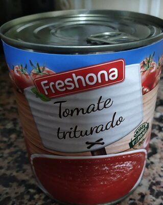 Foto de tomate triturado