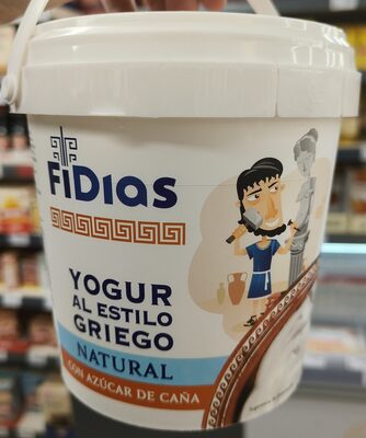 Foto de Yogur al estilo griego natural con azúcar de caña