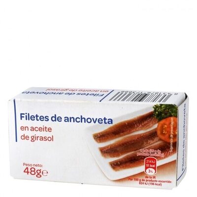 Foto de Filetes de anchoa aceite de girasol