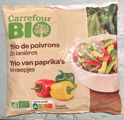 Foto de Trio de poivrons En lanières