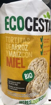 Foto de Tortitas de arroz y maiz con miel