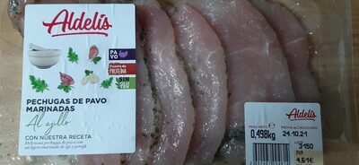 Foto de Pechugas marinadas al ajillo sin gluten
