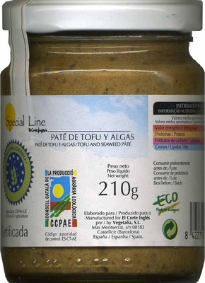 Foto de Paté vegetal de tofu y algas