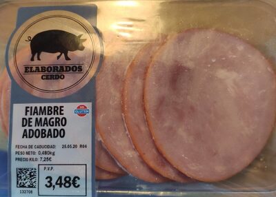 Foto de Fiambre de cerdo de magro adobado
