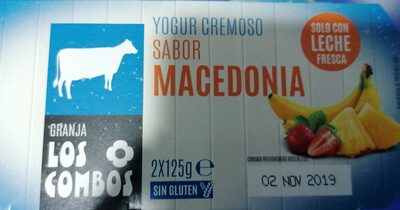 Foto de Yogurt cremoso sabor macedonia