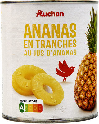 Foto de Ananas en tranches au jus d'ananas