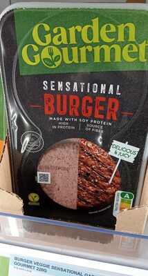 Foto de BURGER VEGGIE SENSATIONAL GARDEN GOURMET 226G