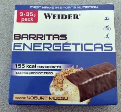Foto de Barritas energéticas sabor yogurt muesli