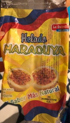 Foto de Helado maracuya