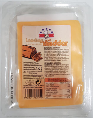Foto de Lonchas con Queso Cheddar