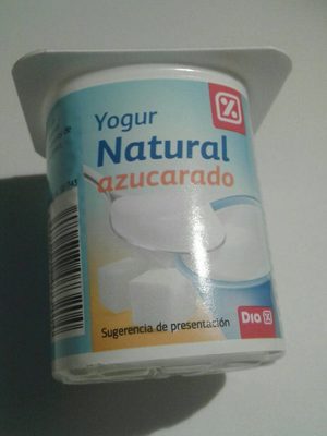 Foto de Yogur natural azucarado