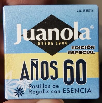 Foto de Pastillas de regaliz con esencia edición años 60