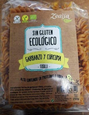Foto de Fusilli garbanzo y cúrcuma