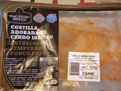 Foto de Costilla adobada de cerdo ibérico