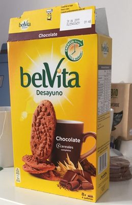 Foto de Galleta Belvita 5 Cereales Integrales Choco