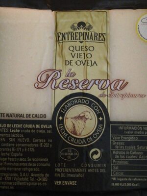 Foto de Queso viejo de oveja la reserva