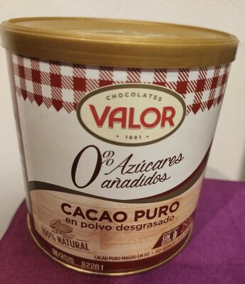 Foto de Cacao puro en polvo desgrasado