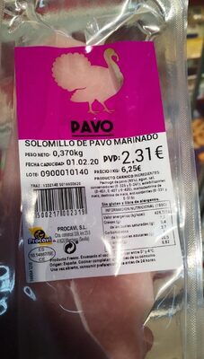 Foto de Solomillo de Pavo marinado