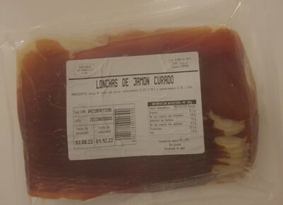 Foto de Lonchas de jamón curado