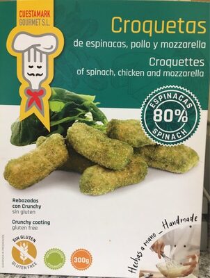 Foto de Croquetas de espinacas pollo y mozzarella