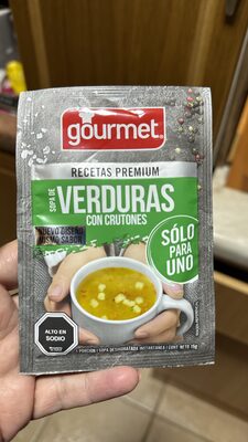 Foto de SOPA DE VERDURAS CON CRUTONES