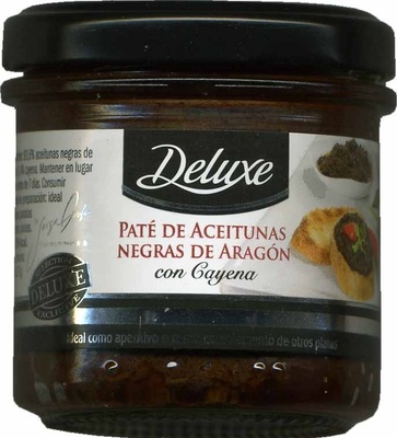 Foto de Paté de aceitunas negras de Aragón con cayena